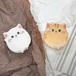 Cat Hair Clips - Set Of 2